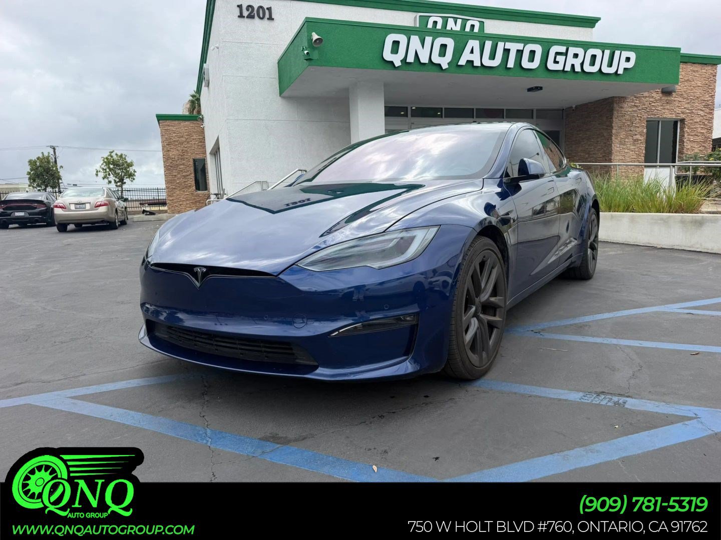 Used 2021 Tesla Model S Plaid AWD/4WD image 1