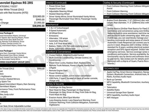 New 2027 Chevrolet Equinox RS AWD/4WD image 26