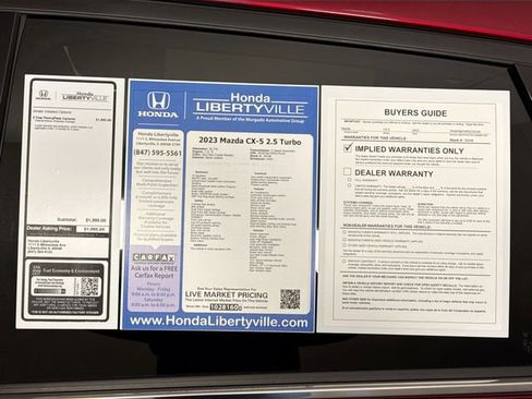 Used 2023 MAZDA CX-5 AWD 2.5 Turbo image 53