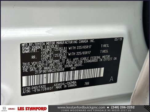 Used 2019 Toyota RAV4 XLE image 20