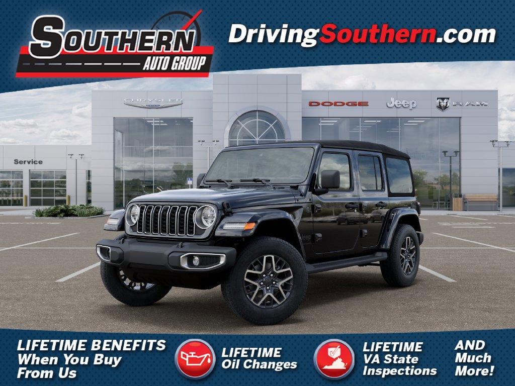 New 2026 Jeep Wrangler Unlimited Sahara AWD/4WD 360° Tour