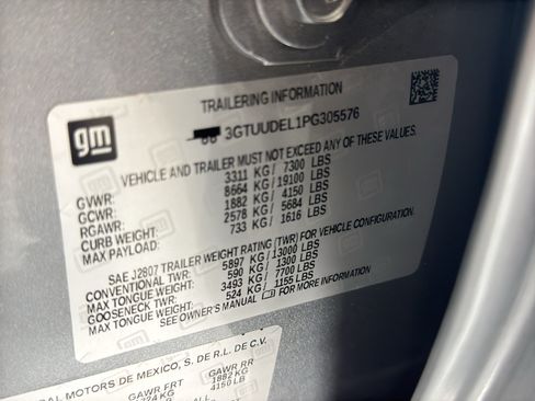 Used 2023 GMC Sierra 1500 SLT w/ SLT Premium Plus Package AWD/4WD image 42