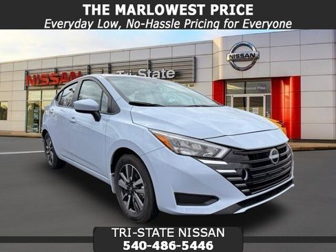 New 2025 Nissan Versa SV w/ Trunk Package image 1