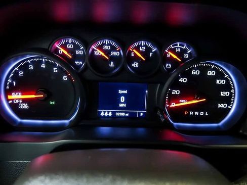 Used 2024 Chevrolet Silverado 1500 Custom w/ Turbomax Blackout Package AWD/4WD image 19