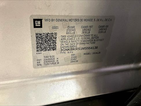 Used 2021 Chevrolet Blazer RS w/ Enhanced Convenience Package image 18