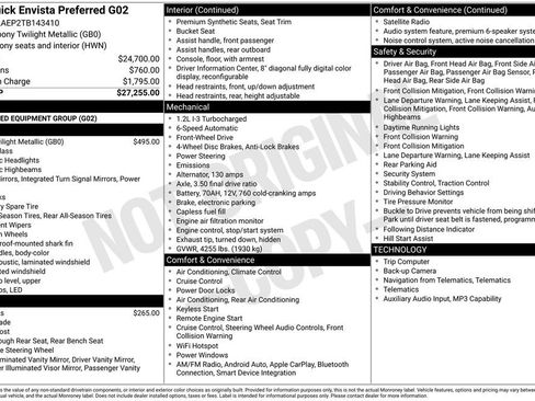 New 2026 Buick Envista Preferred FWD image 30