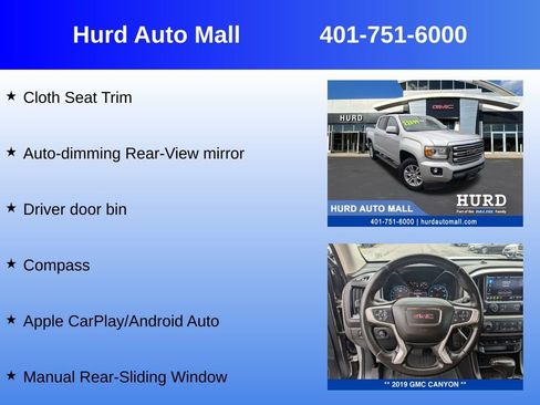 Used 2019 GMC Canyon SLE w/ SLE Convenience Package image 36