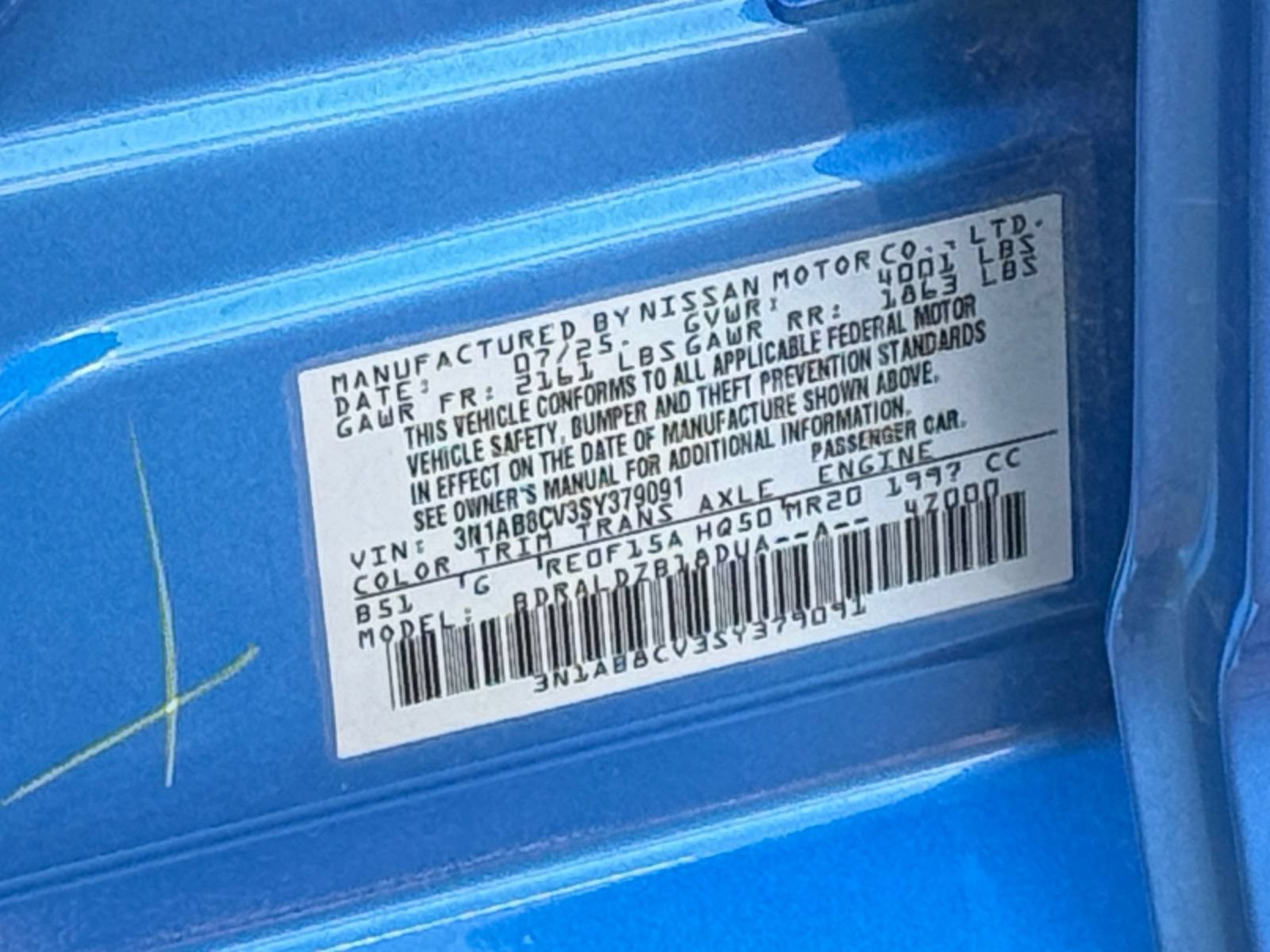 Used 2025 Nissan Sentra SV FWD image 28