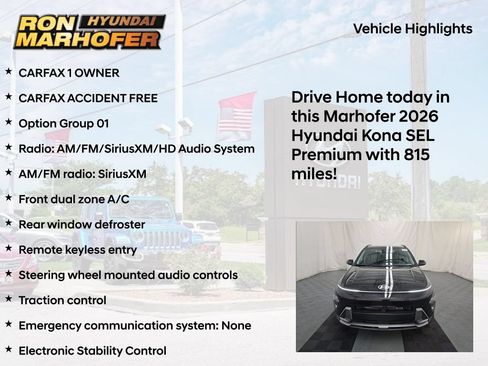 Used 2026 Hyundai Kona SEL Premium AWD/4WD image 8