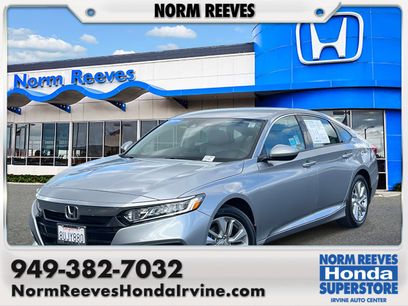 Certified 2020 Honda Accord LX
