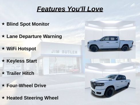 Used 2025 RAM 1500 Big Horn AWD/4WD image 9