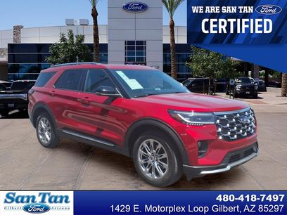 Certified 2025 Ford Explorer Platinum