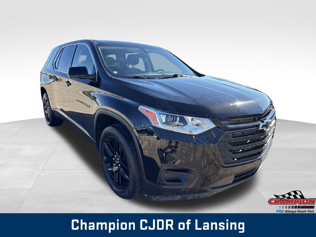 Used 2021 Chevrolet Traverse LS w/ LPO, Blackout Package FWD image 9