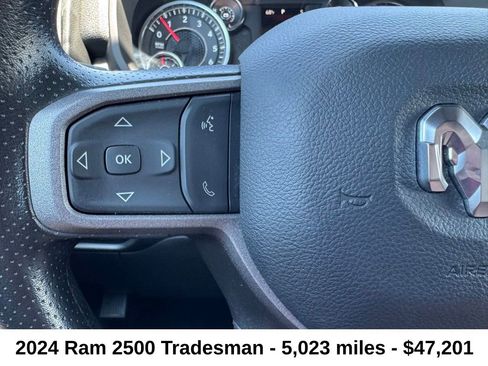 Certified 2024 RAM 2500 Tradesman w/ Chrome Appearance Group AWD/4WD image 13