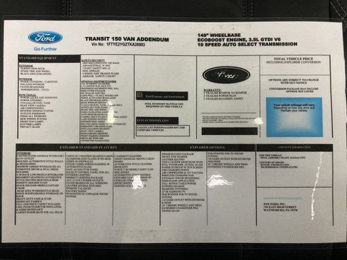 New 2026 Ford Transit 150 Low Roof AWD image 32