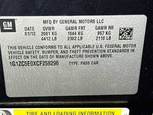 Used 2012 Chevrolet Malibu LT FWD image 20