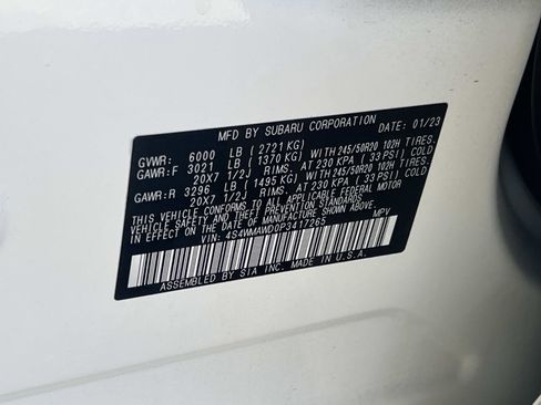 Certified 2023 Subaru Ascent Touring w/ Popular Package #2A image 35