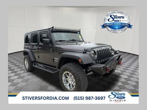 Used 2017 Jeep Wrangler Unlimited Sport w/ Trailer Tow Group AWD/4WD image 1