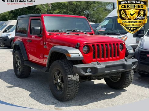 Used 2020 Jeep Wrangler Sport AWD/4WD image 1