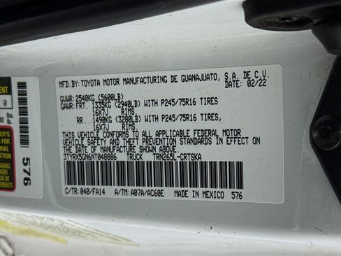 Used 2022 Toyota Tacoma SR image 35