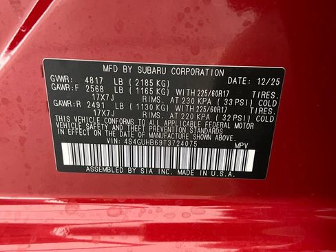 New 2026 Subaru Crosstrek 2.5i image 33