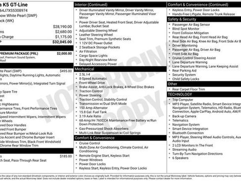 Used 2025 Kia K5 GT-Line w/ GT-Line Premium Package FWD image 22
