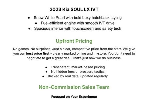 Used 2023 Kia Soul LX w/ LX Technology Package image 3