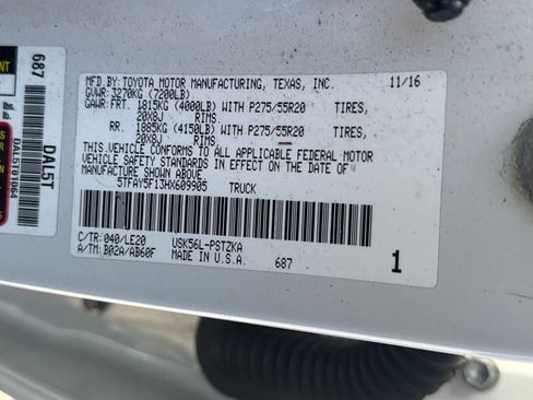 Used 2017 Toyota Tundra Platinum AWD/4WD image 46