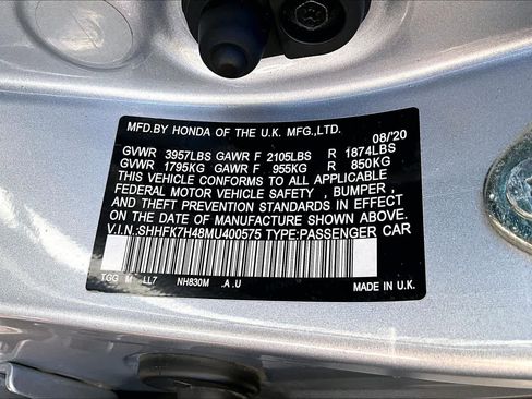 Used 2021 Honda Civic Sport image 36
