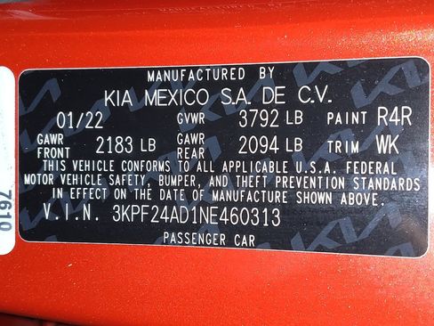 Used 2022 Kia Forte LXS FWD image 33