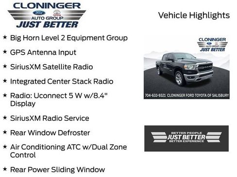 Used 2022 RAM 1500 Big Horn AWD/4WD image 3