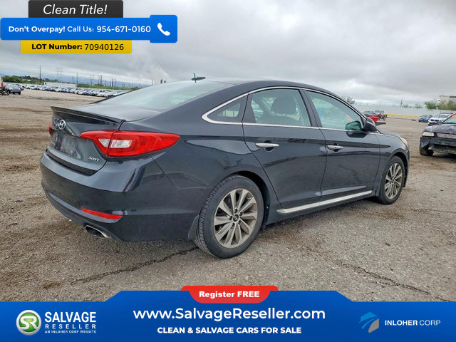 Used 2017 Hyundai Sonata Sport w/ Value Edition Package 02 FWD image 4