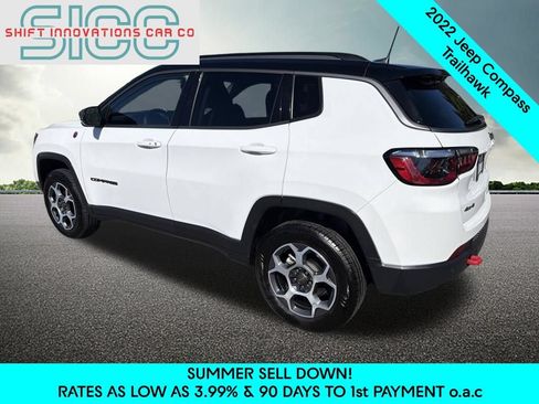 Used 2022 Jeep Compass Trailhawk AWD/4WD image 4