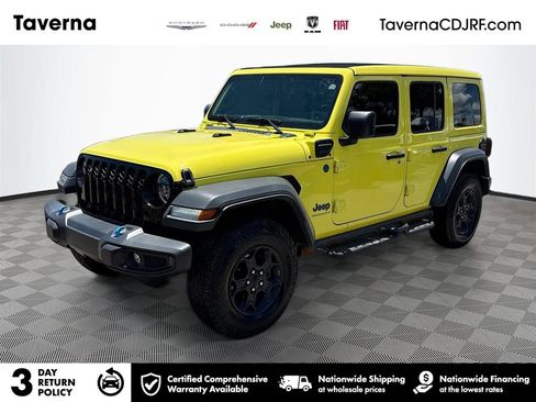 Used 2023 Jeep Wrangler Unlimited w/ Sun & Screen Package AWD/4WD image 1