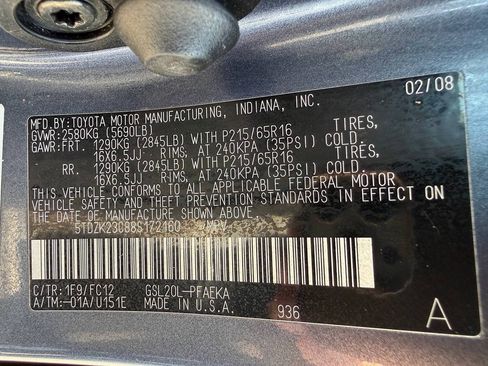 Used 2008 Toyota Sienna LE FWD image 41