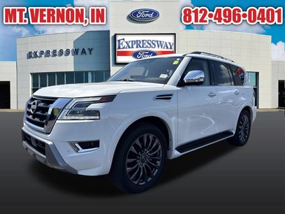 Used 2024 Nissan Armada Platinum w/ Captain's Chairs Package