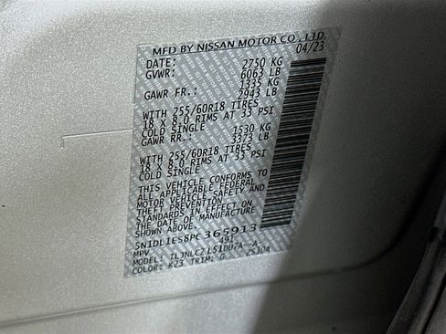 Used 2023 INFINITI QX60 Pure AWD/4WD image 12