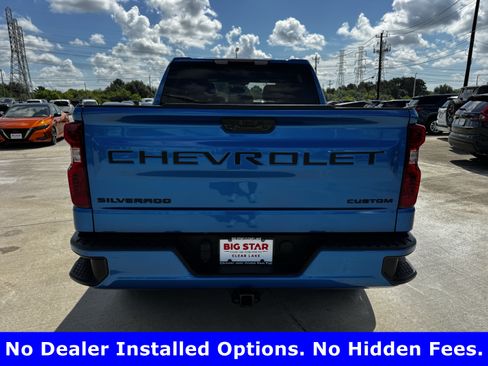 Used 2024 Chevrolet Silverado 1500 Custom w/ LPO, Dark Essentials Package RWD image 8