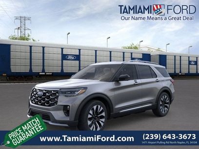 New 2026 Ford Explorer Platinum w/ LUX Leather Package