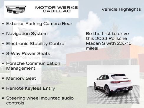 Used 2023 Porsche Macan S AWD/4WD image 12