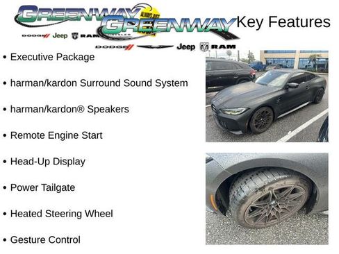 Used 2022 BMW M4 Competition w/ Executive Package RWD image 2