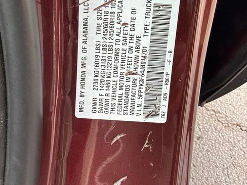 Used 2018 Honda Ridgeline RTL-T image 52