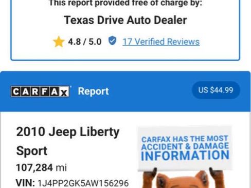 Used 2010 Jeep Liberty Sport image 26