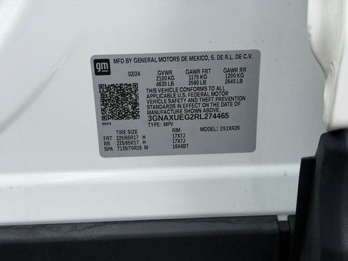 Used 2024 Chevrolet Equinox LT w/ LPO, Floor Liner Package image 23