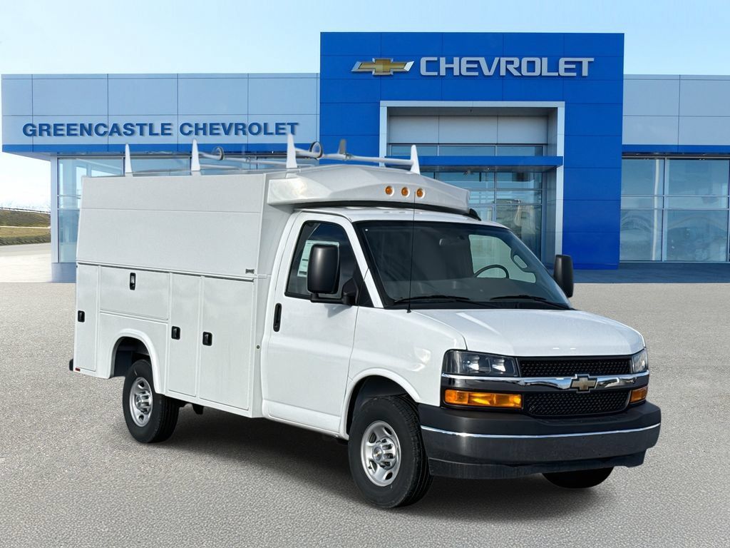New 2025 Chevrolet Express 3500 w/ Power Convenience Package RWD image 1