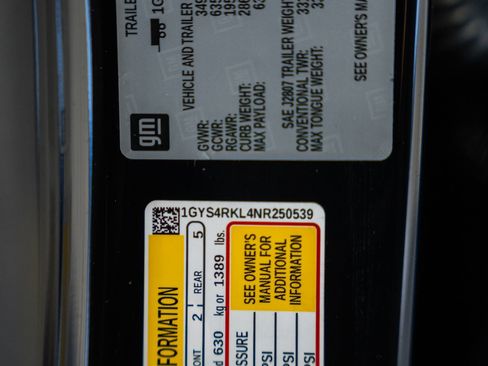 Used 2022 Cadillac Escalade ESV Sport Platinum w/ LPO, ONYX Package image 49