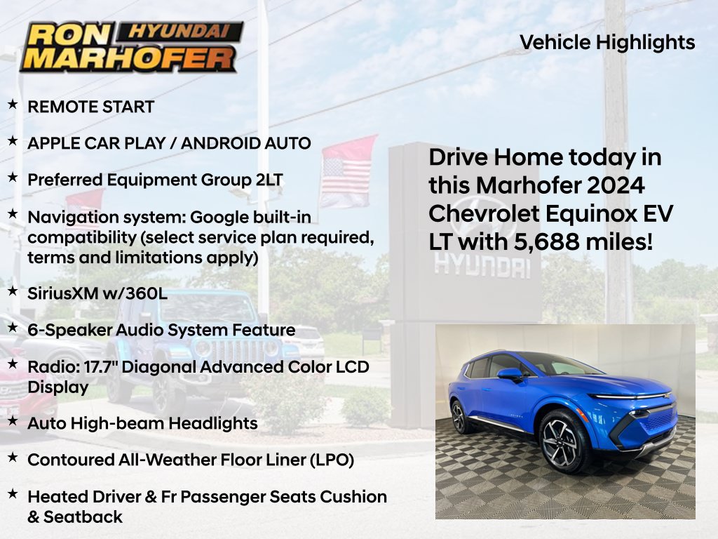Used 2024 Chevrolet Equinox EV LT FWD image 14
