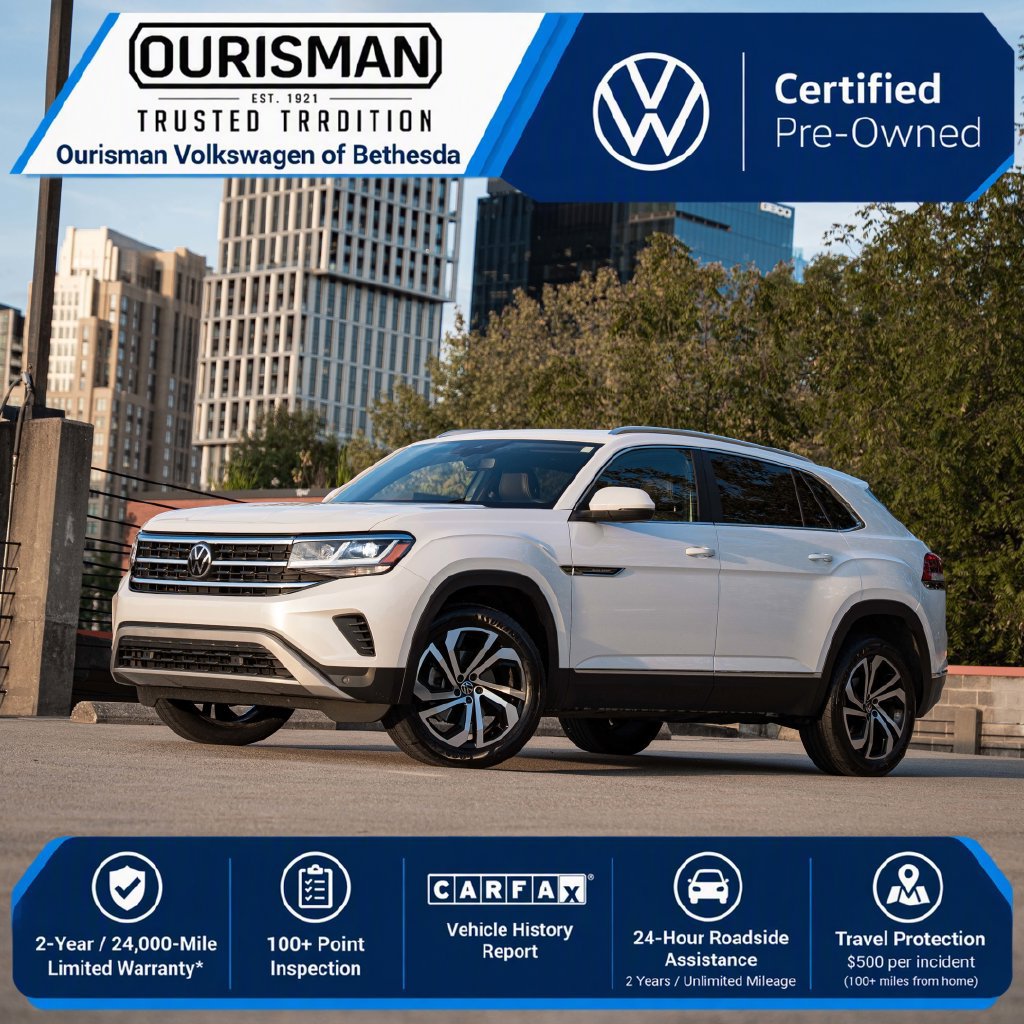 Certified 2023 Volkswagen Atlas Cross Sport SEL AWD/4WD image 1