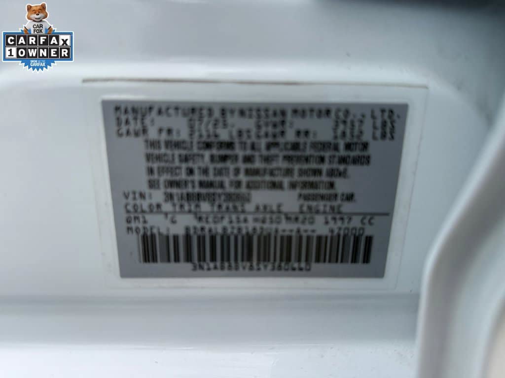 Certified 2025 Nissan Sentra S FWD image 31