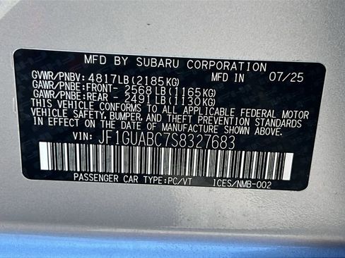 Certified 2025 Subaru Impreza 2.0i image 32